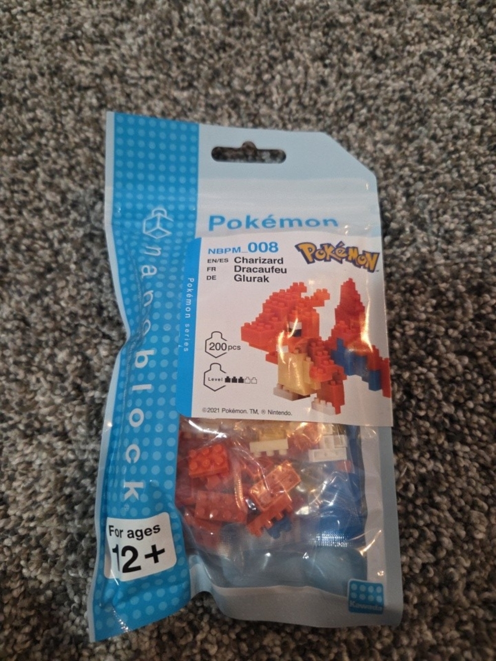 Nanoblocks-Pokemom Edition Charizard Unopened Sealed